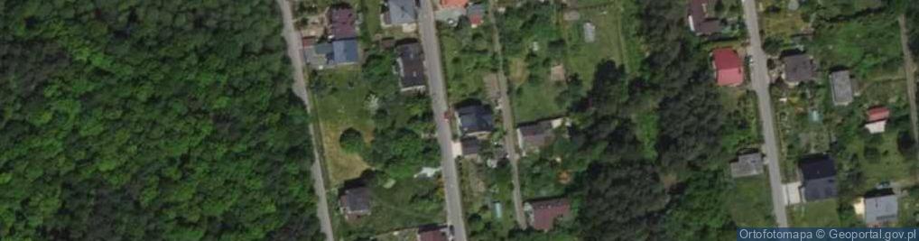 Zdjęcie satelitarne Zielona ul.