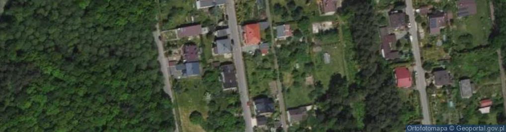 Zdjęcie satelitarne Zielona ul.