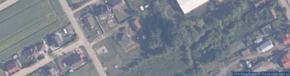 Zdjęcie satelitarne Zielona ul.