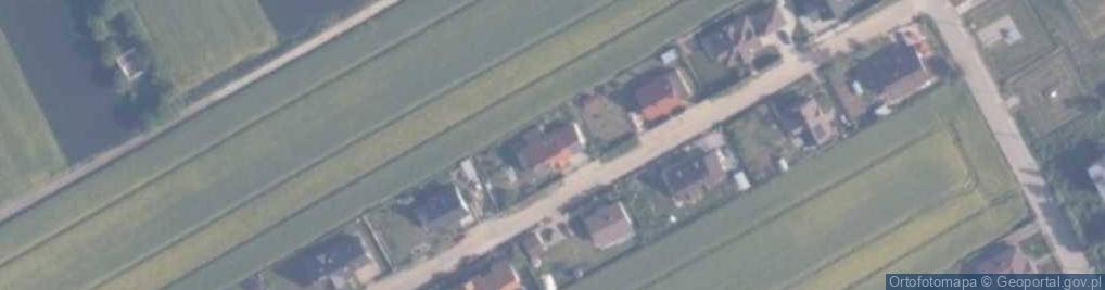 Zdjęcie satelitarne Zielone Wzgórze ul.