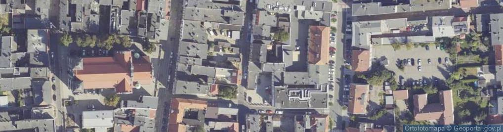 Zdjęcie satelitarne Zielona ul.