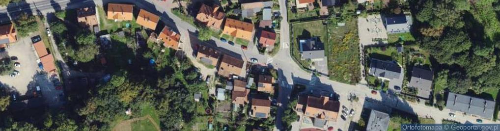 Zdjęcie satelitarne Zielona ul.