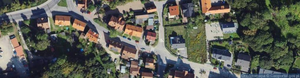 Zdjęcie satelitarne Zielona ul.