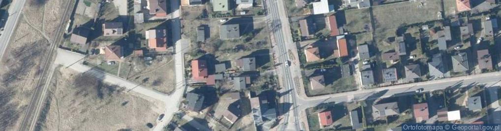 Zdjęcie satelitarne Zieluńska ul.
