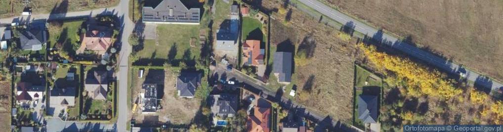 Zdjęcie satelitarne Ziołowa ul.
