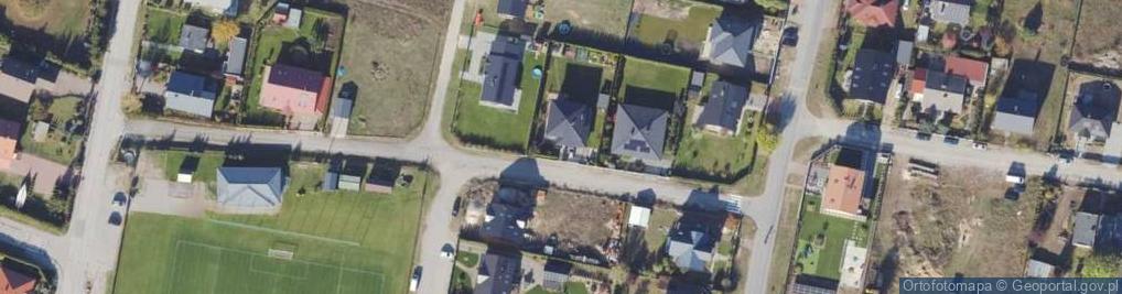 Zdjęcie satelitarne Zimowa ul.
