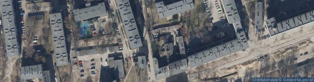 Zdjęcie satelitarne Zielna ul.