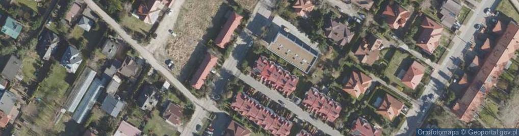 Zdjęcie satelitarne Zielonej Łąki ul.