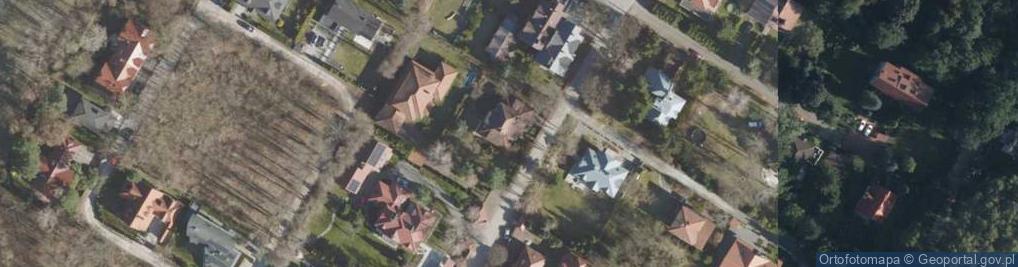 Zdjęcie satelitarne Zielona ul.