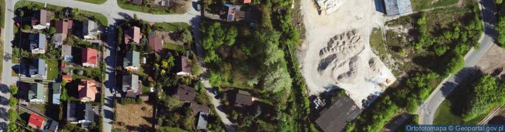 Zdjęcie satelitarne Zielna ul.