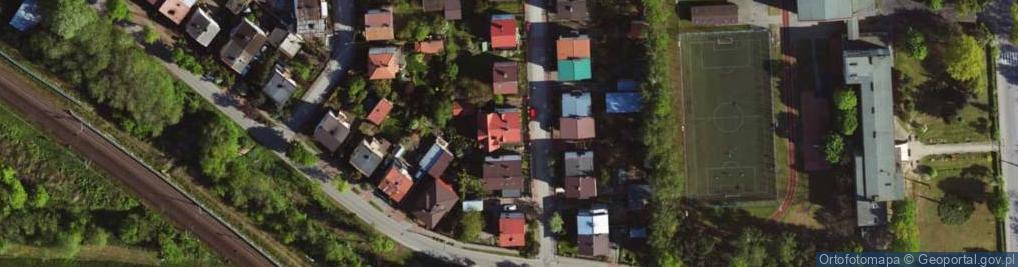 Zdjęcie satelitarne Zielona ul.