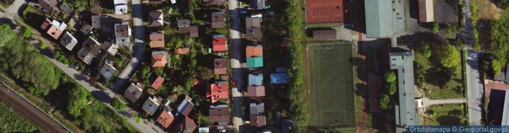Zdjęcie satelitarne Zielona ul.