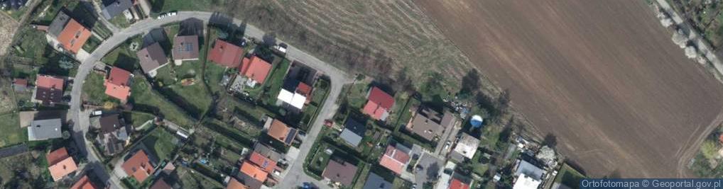 Zdjęcie satelitarne Zielona ul.