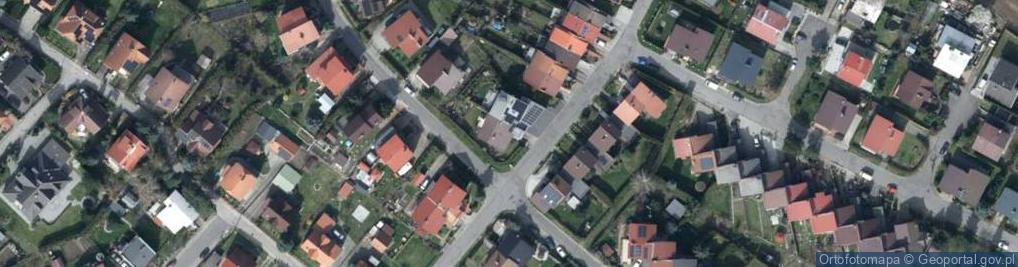 Zdjęcie satelitarne Zielona ul.