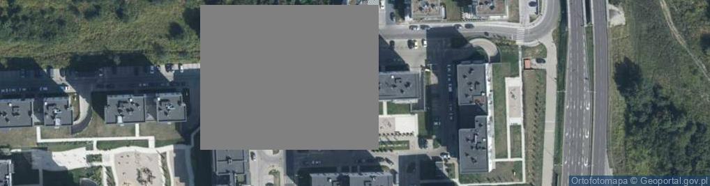 Zdjęcie satelitarne Zielone Wzgórze ul.