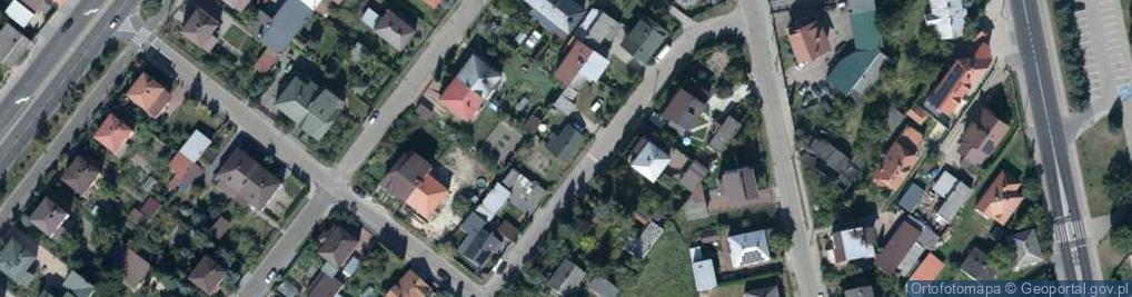 Zdjęcie satelitarne Zielona ul.