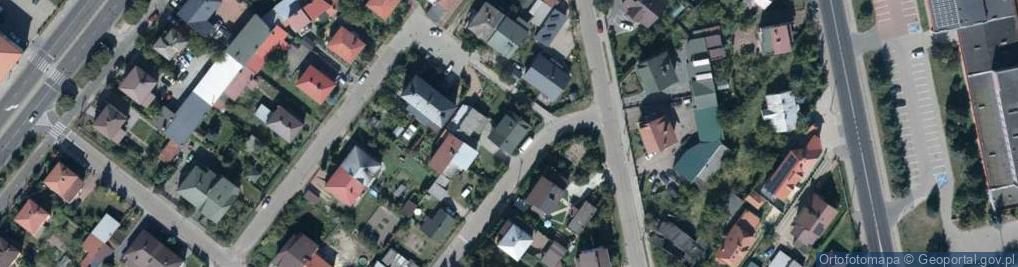 Zdjęcie satelitarne Zielona ul.