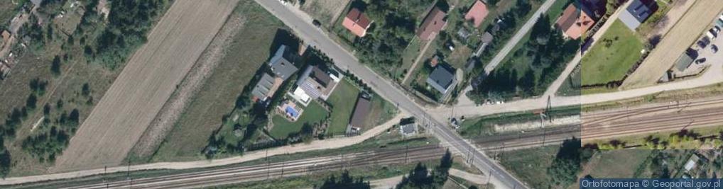 Zdjęcie satelitarne Zimna Woda ul.