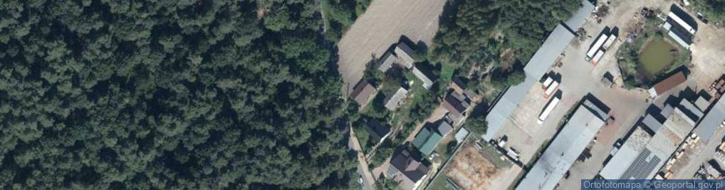 Zdjęcie satelitarne Zimna Woda ul.