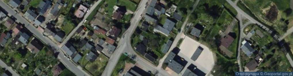 Zdjęcie satelitarne Zielona ul.