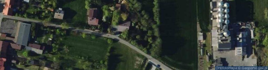 Zdjęcie satelitarne Zielona ul.