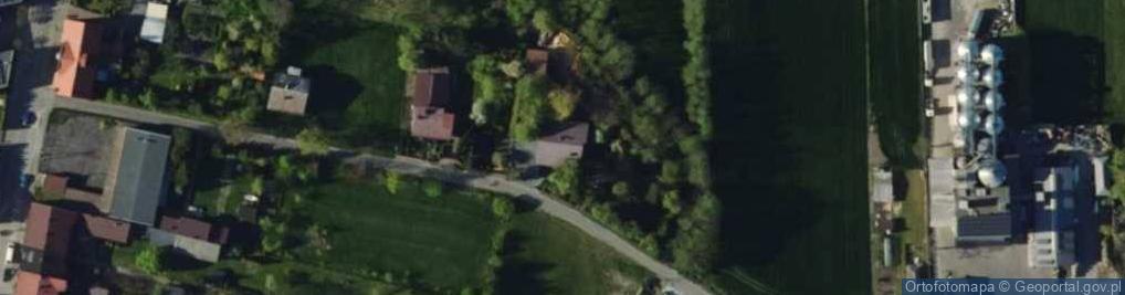 Zdjęcie satelitarne Zielona ul.