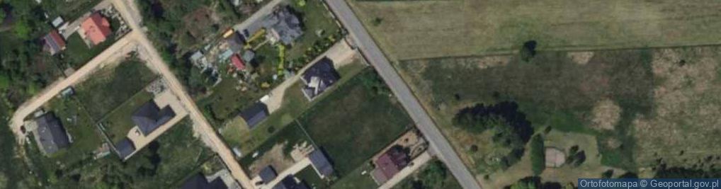 Zdjęcie satelitarne Zielona ul.