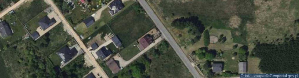 Zdjęcie satelitarne Zielona ul.