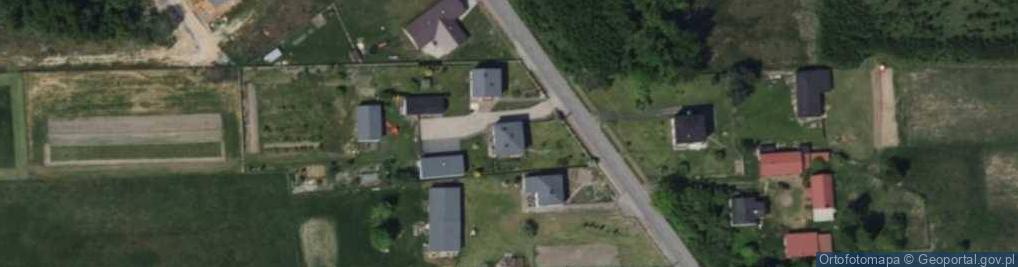 Zdjęcie satelitarne Zielona ul.
