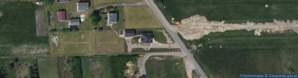 Zdjęcie satelitarne Zielona ul.