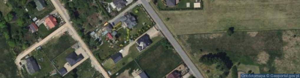 Zdjęcie satelitarne Zielona ul.