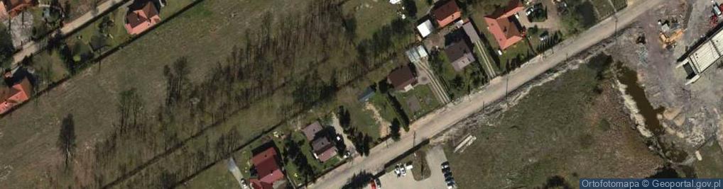 Zdjęcie satelitarne Zielona ul.