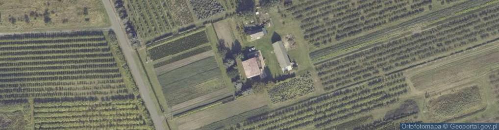 Zdjęcie satelitarne Zielona ul.