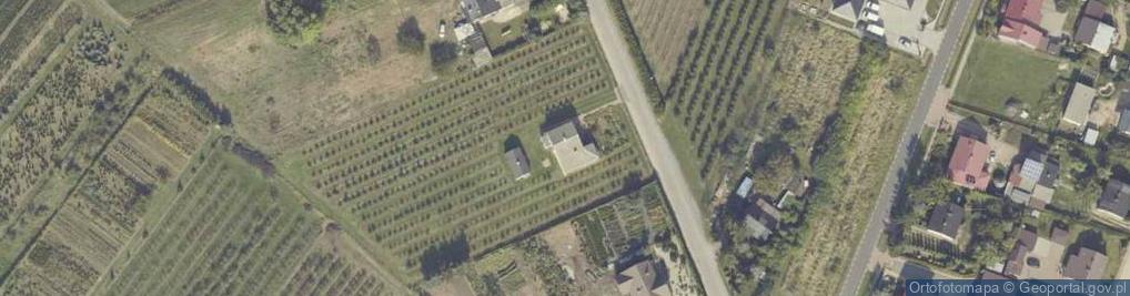 Zdjęcie satelitarne Zielona ul.