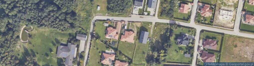 Zdjęcie satelitarne Zielona ul.