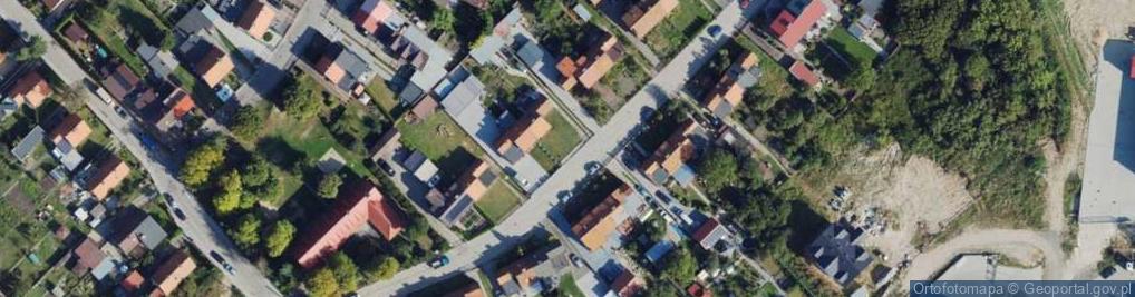 Zdjęcie satelitarne Zieleniecka ul.