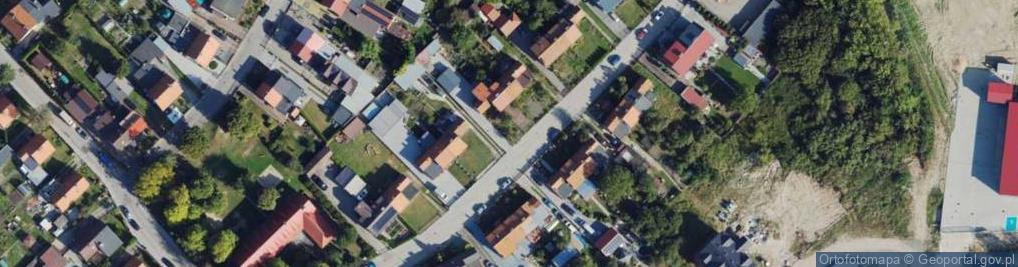 Zdjęcie satelitarne Zieleniecka ul.