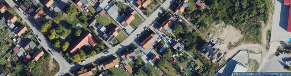 Zdjęcie satelitarne Zieleniecka ul.