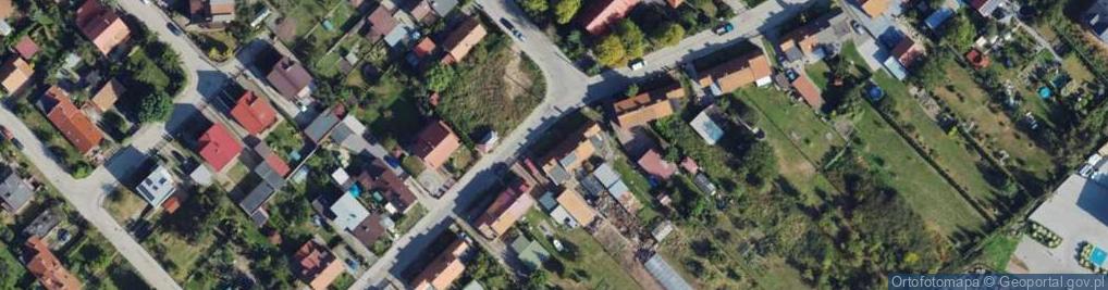 Zdjęcie satelitarne Zieleniecka ul.