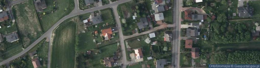 Zdjęcie satelitarne Zielona ul.