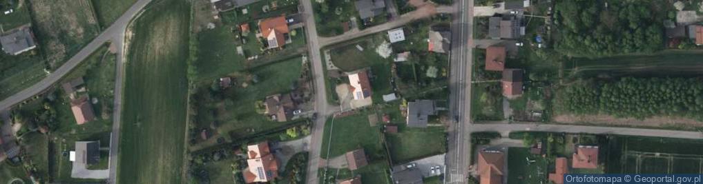 Zdjęcie satelitarne Zielona ul.