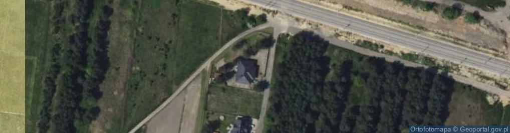 Zdjęcie satelitarne Zielona ul.