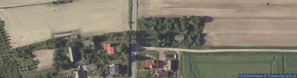 Zdjęcie satelitarne Zielona ul.