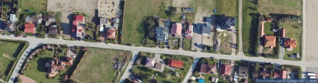 Zdjęcie satelitarne Zielona ul.