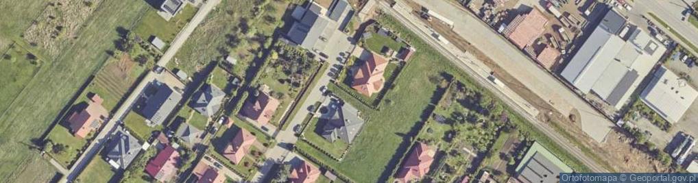 Zdjęcie satelitarne Zielona ul.