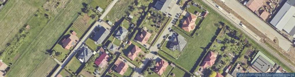 Zdjęcie satelitarne Zielona ul.