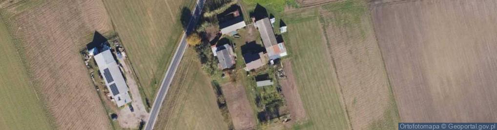 Zdjęcie satelitarne Zielona Puszcza ul.