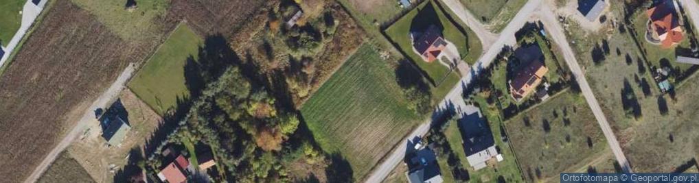 Zdjęcie satelitarne Zielona Puszcza ul.