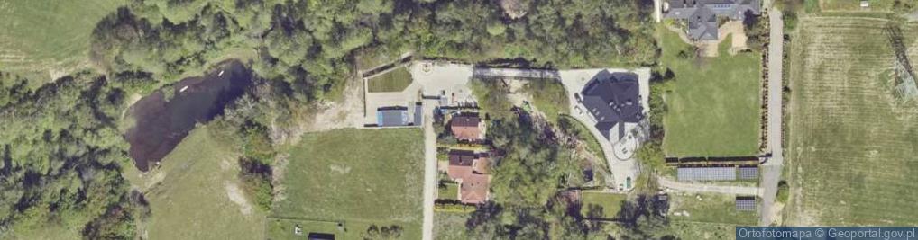 Zdjęcie satelitarne Zielona ul.