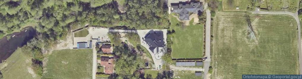 Zdjęcie satelitarne Zielona ul.